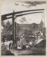 KG 05153
<br/>
Ongeluk van Johan Maurits in Franeker, 6/1/1665
<br/>
<em>Visscher, Jan de (ca. 1636-na 1692) - attr.</em>